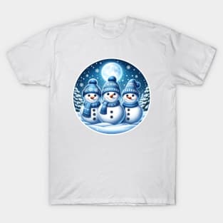 Christmas Snowmen T-Shirt